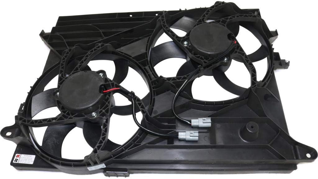 Cooling Fan Assembly for Radiator and A/C Condenser 2012 3.0L D44005