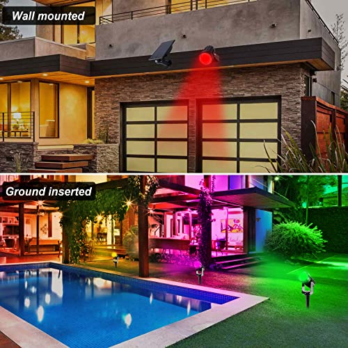20 LED IP65 Waterproof Solar Landscape Lights B7112