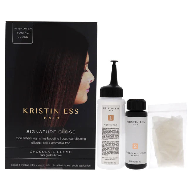 Dark Golden Brown Hair Gloss C347744