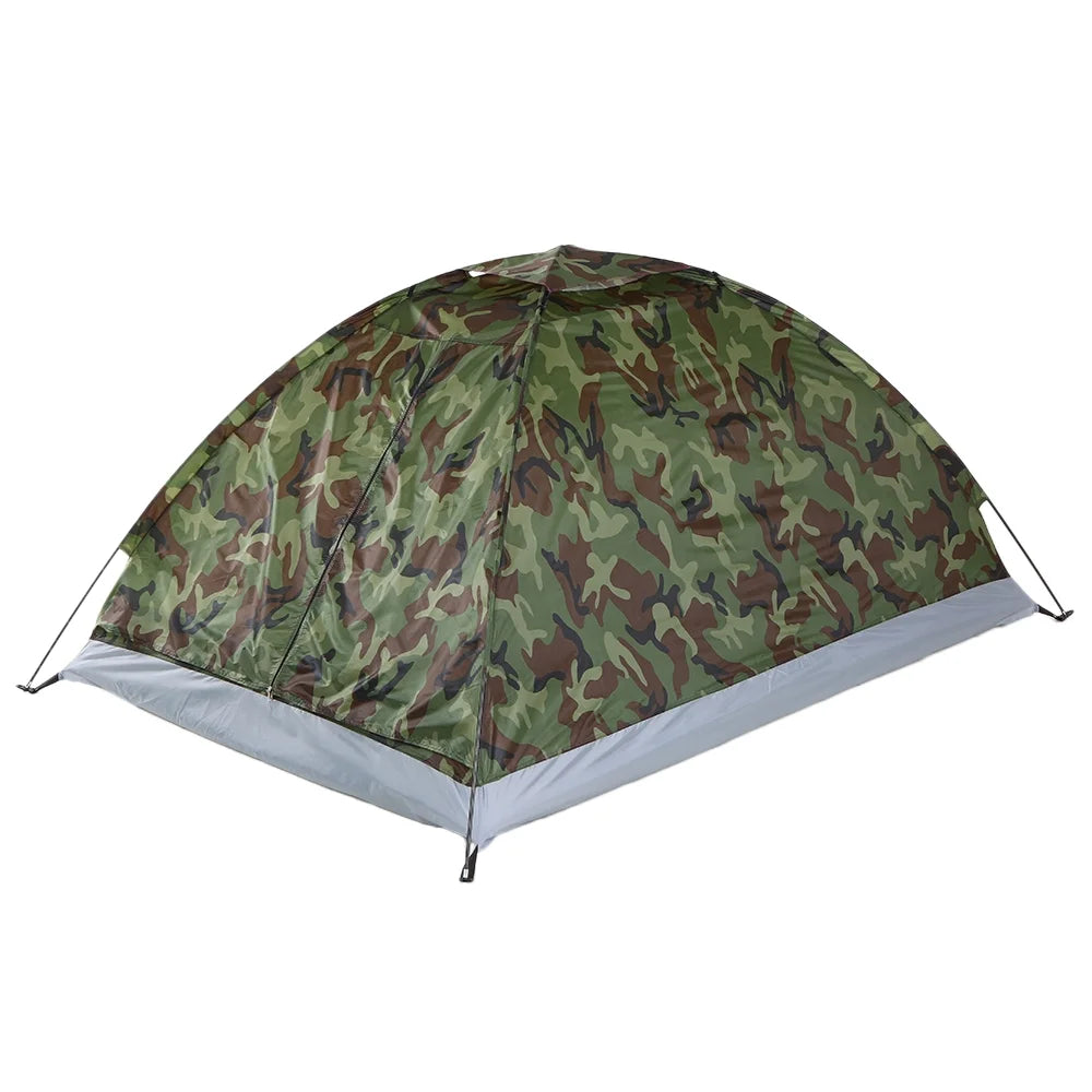 Portable Camouflage Camping Tent for 2 Person Y90285