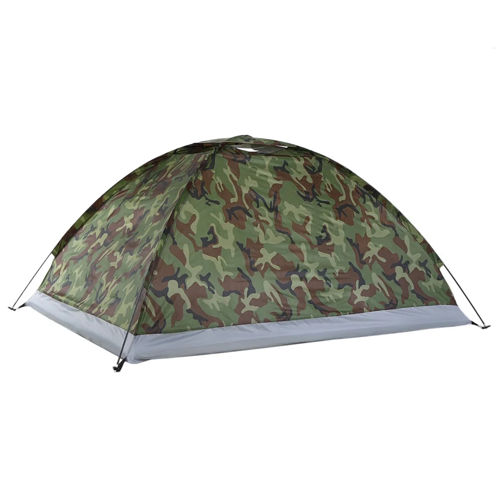 Portable Camouflage Camping Tent for 2 Person Y90285