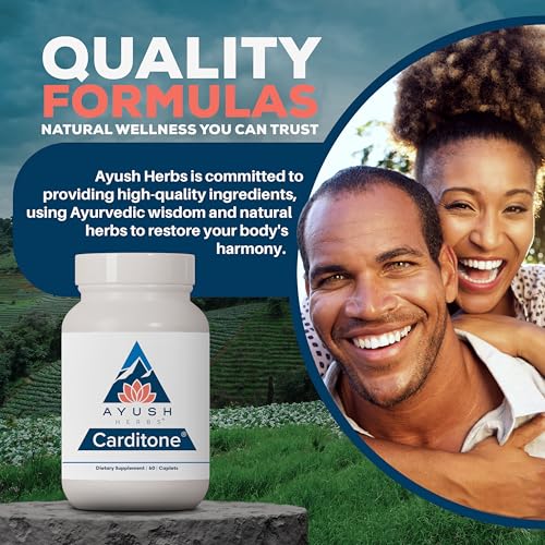 60 Vegetarian Caplets Heart Health Supplement with Rauwolfia, Arjuna, Calcium, Magnesium W377737