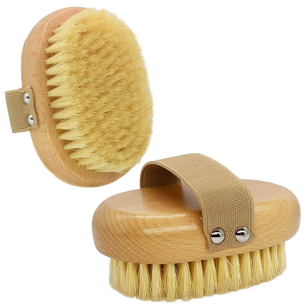 Soft Bristle Dog Brush for Short Haired Cats Dogs with Elastic Band Q699013