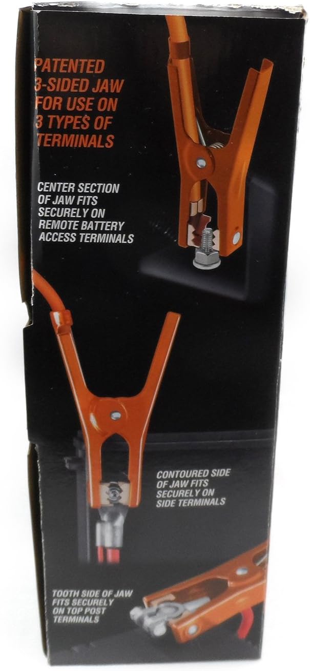 CABLE, BOOSTER DUAL 6 GA 12' BLK/ORG Z381904