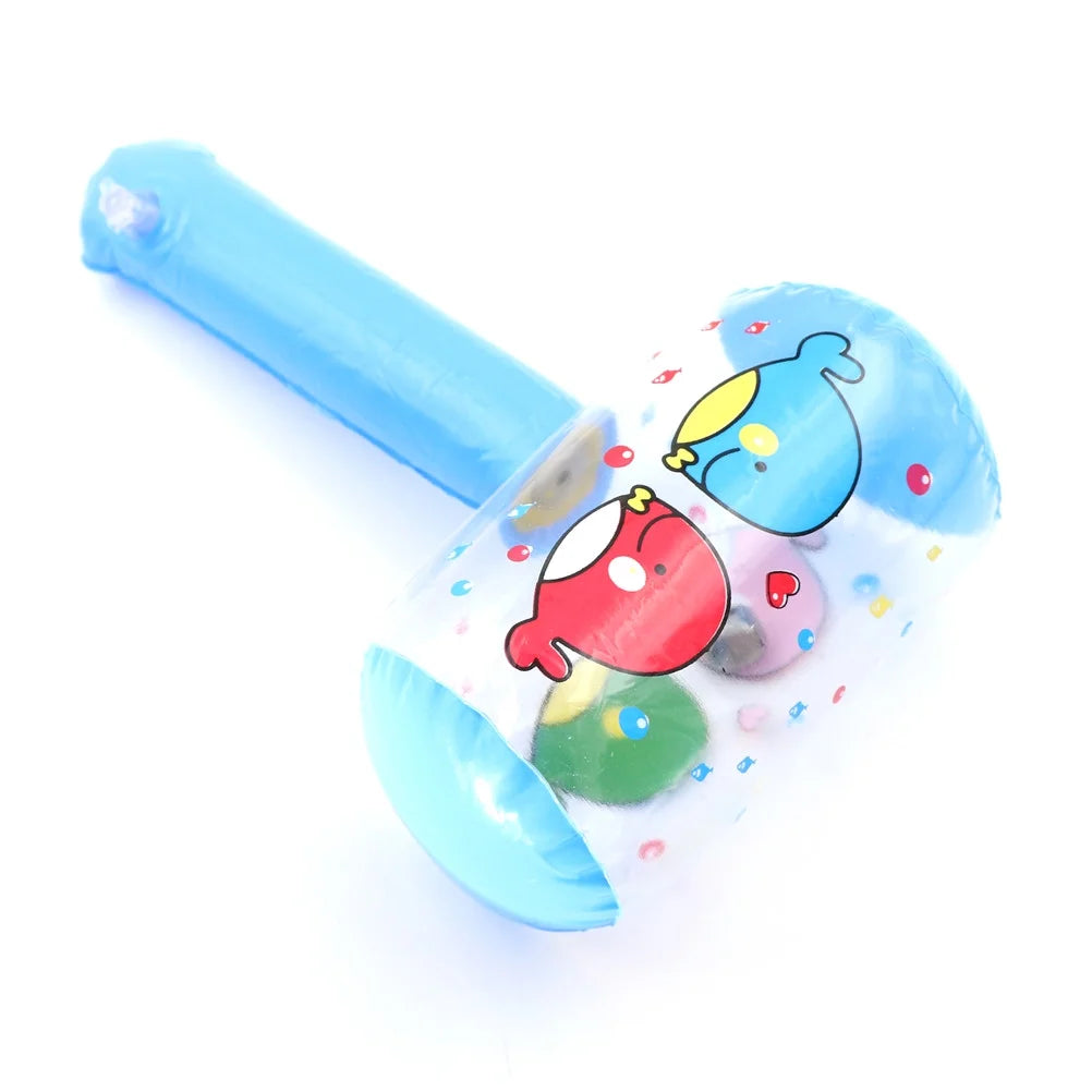 Cartoon Inflatable Hammer With Bell Kids Blow Up Toys B749