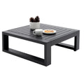 Grey Aluminum Outdoor Side Table N970