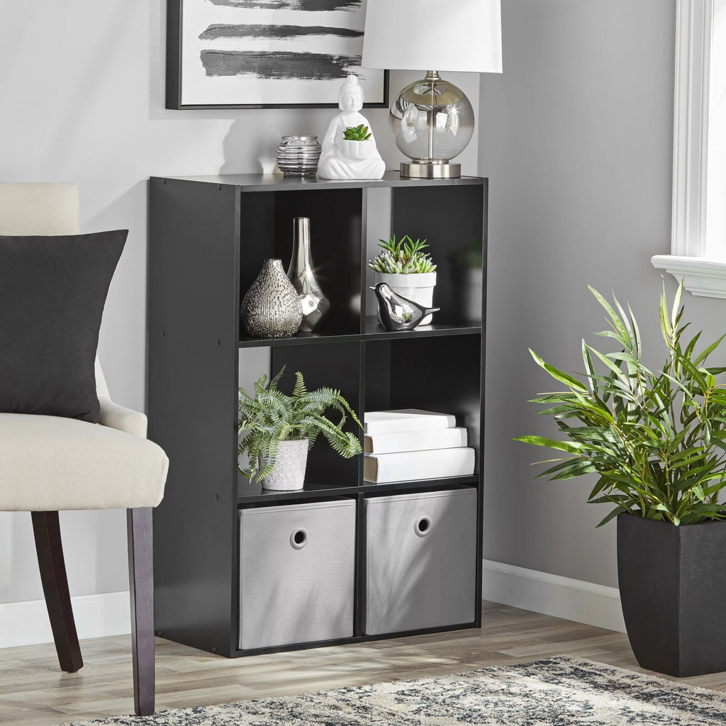 6-Cube White Storage Organizer O711