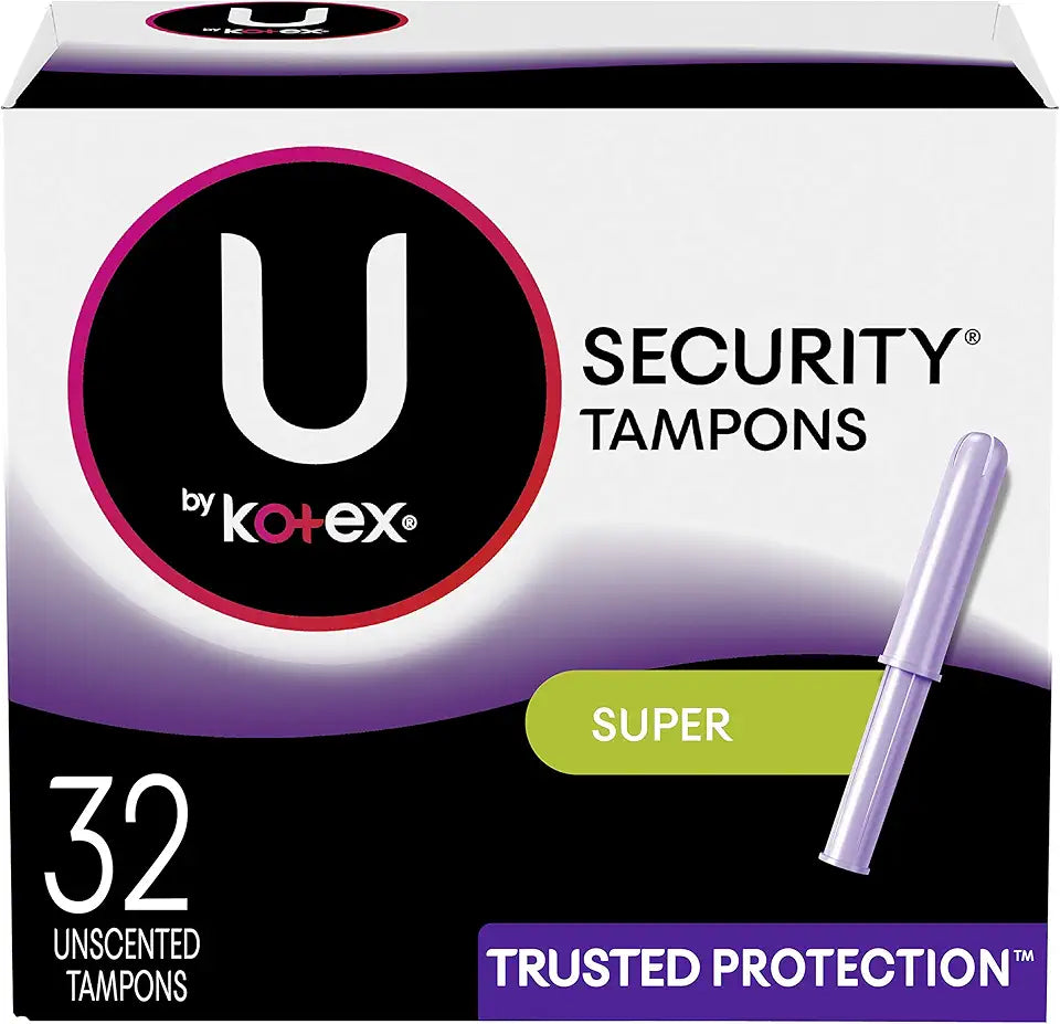 Unscented Super Absorbency Tampons 32 Count Q702