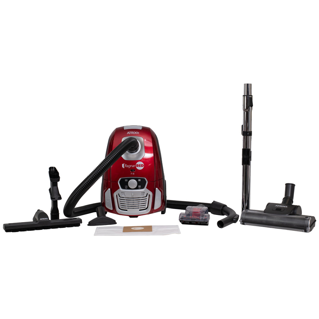 Red Vacuum with HEPA Filtration I969