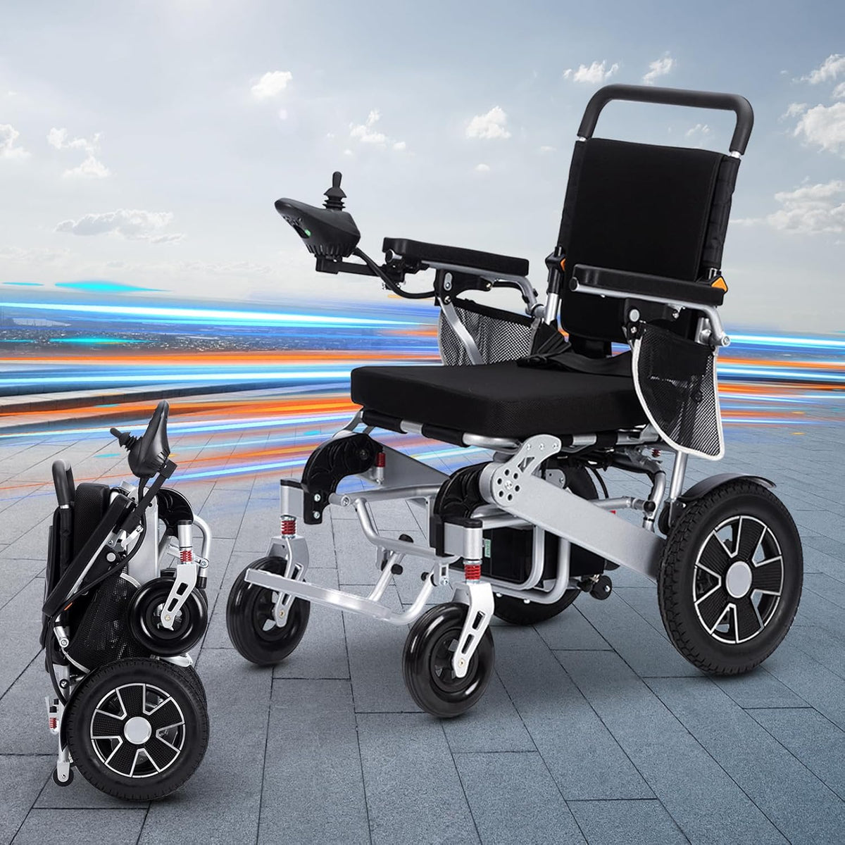Lightweight Foldable Electric Wheelchair E261