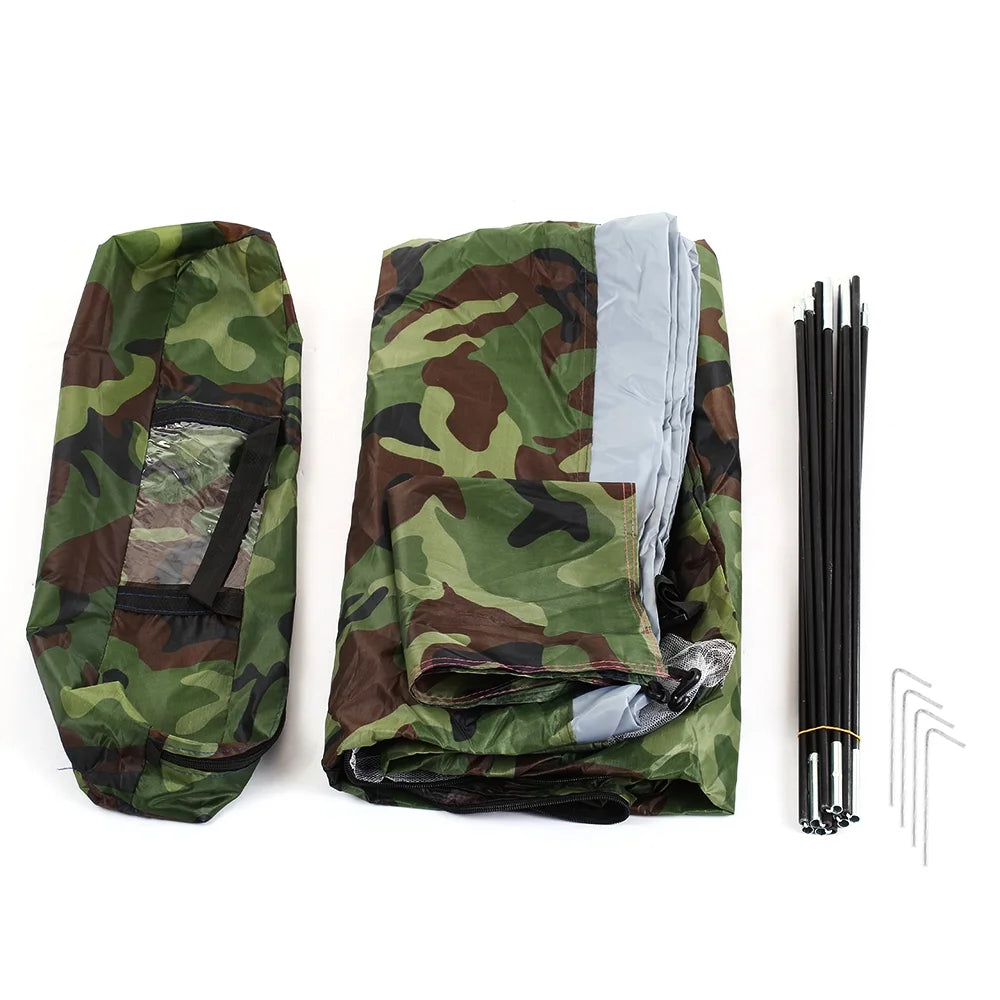 Portable Camouflage Camping Tent for 2 Person Y90285