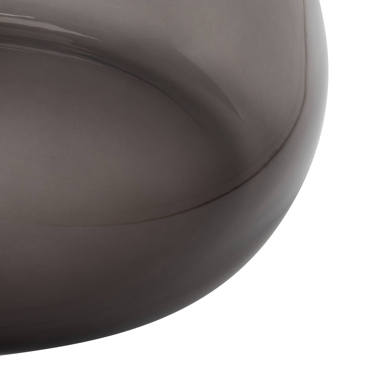 Black and Grey Glass Base Table C4391