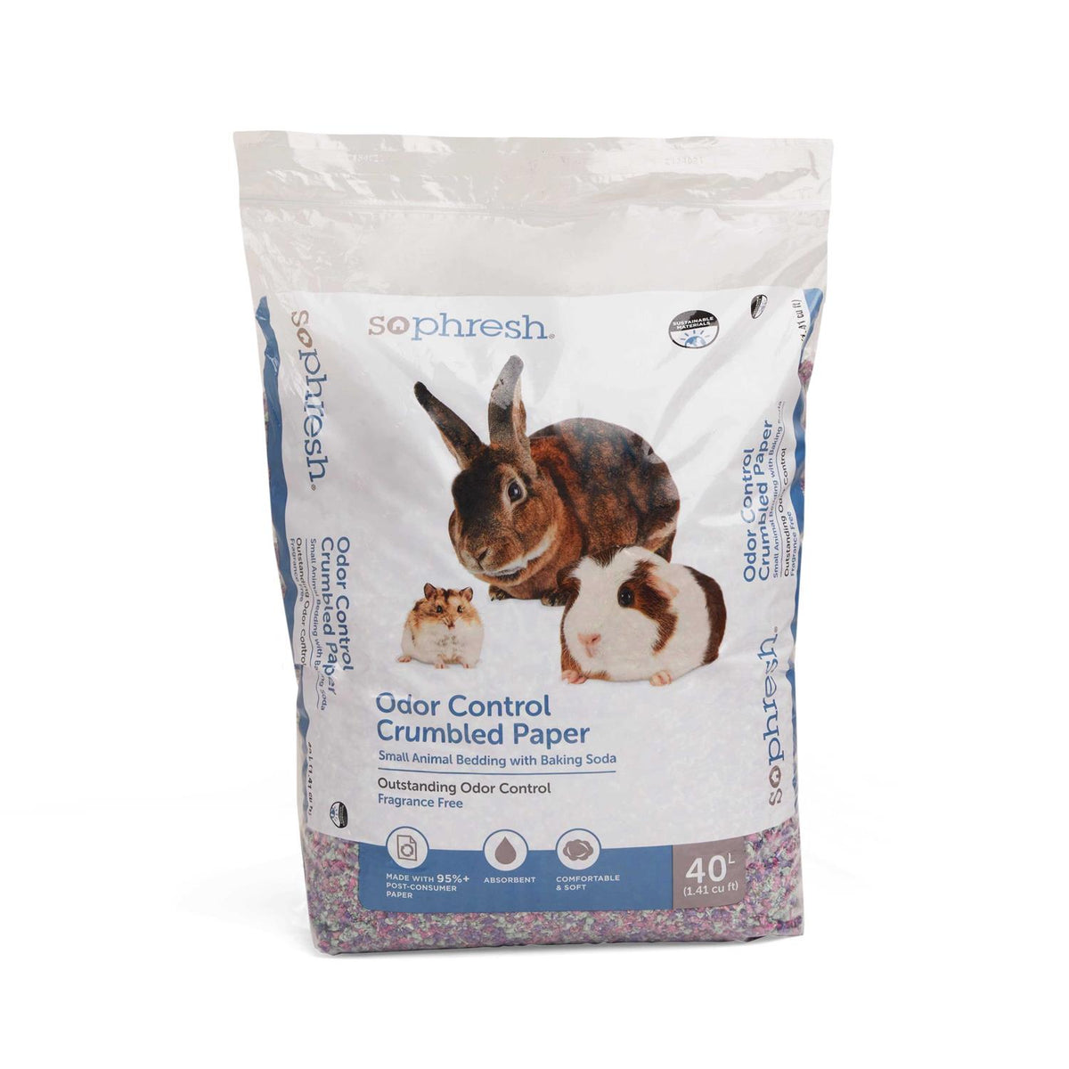 Crumbled Paper Confetti Small Animal Bedding Q103