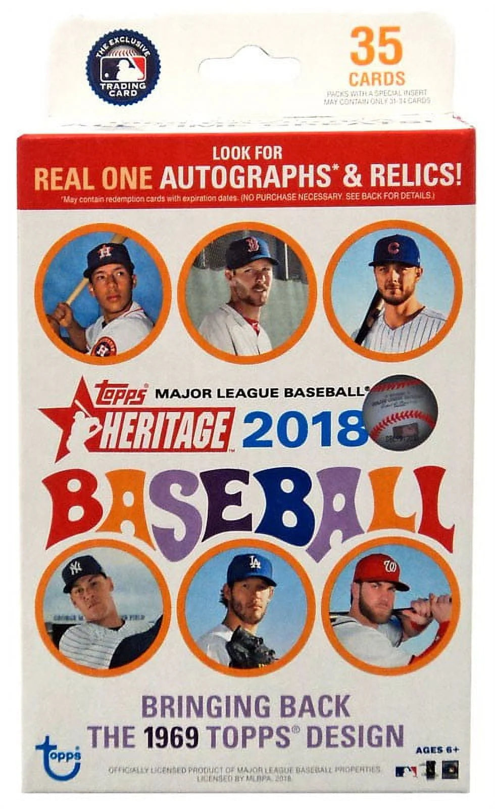 Baseball Trading Cards Hanger Box H95180