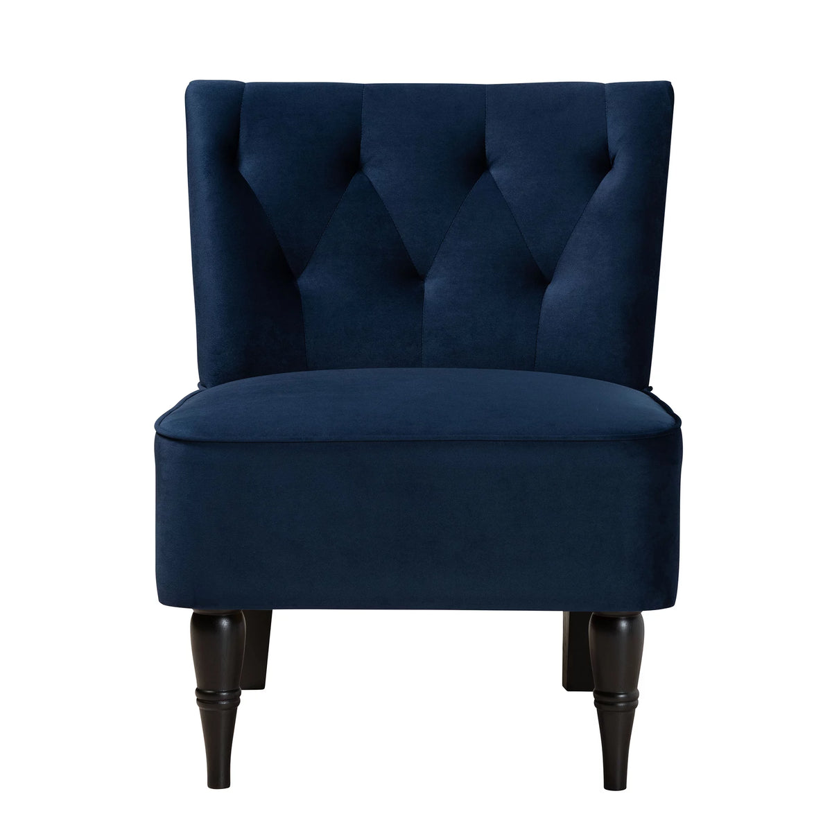 Navy Blue Slipper Chair I19874