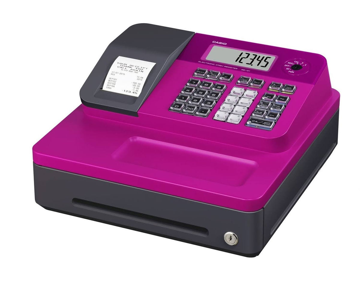 Pink Thermal Print Cash Register C51358