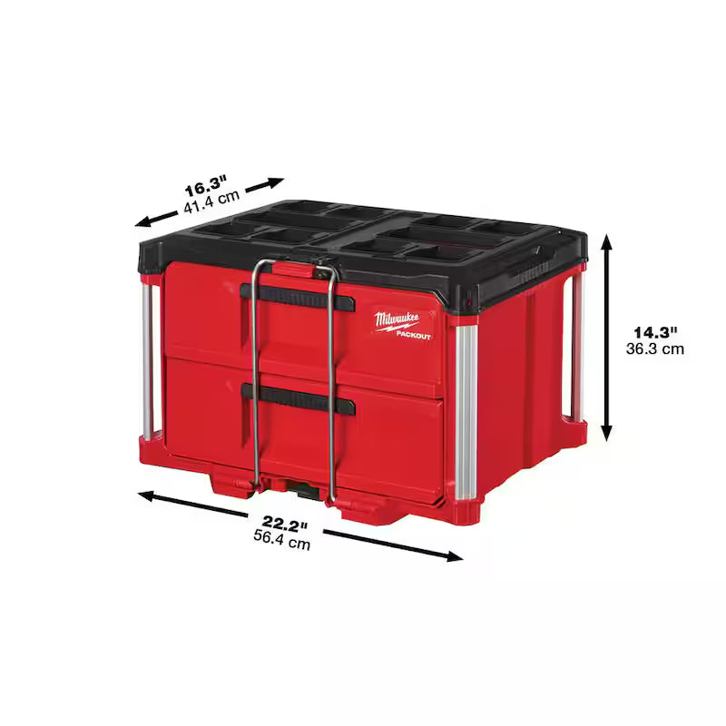 22 in. 2-Drawer Dolly D4157