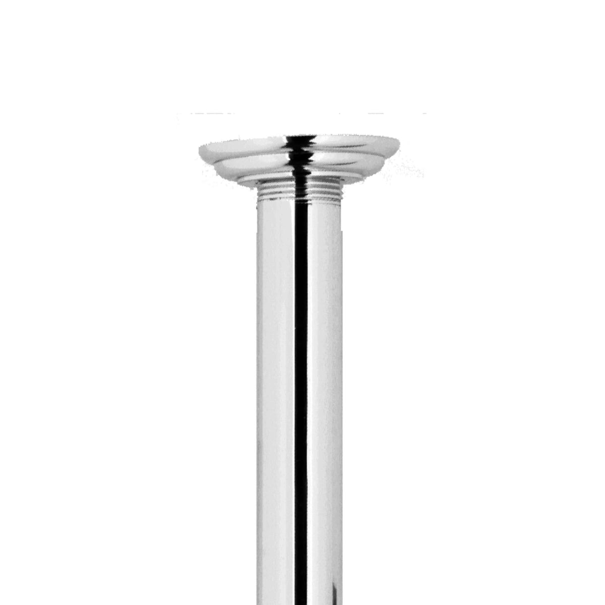 Polished Gold 8 inch Ceiling Mount Arm & Flange N83757