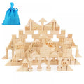 162Pcs Wooden Building Blocks Set L76851