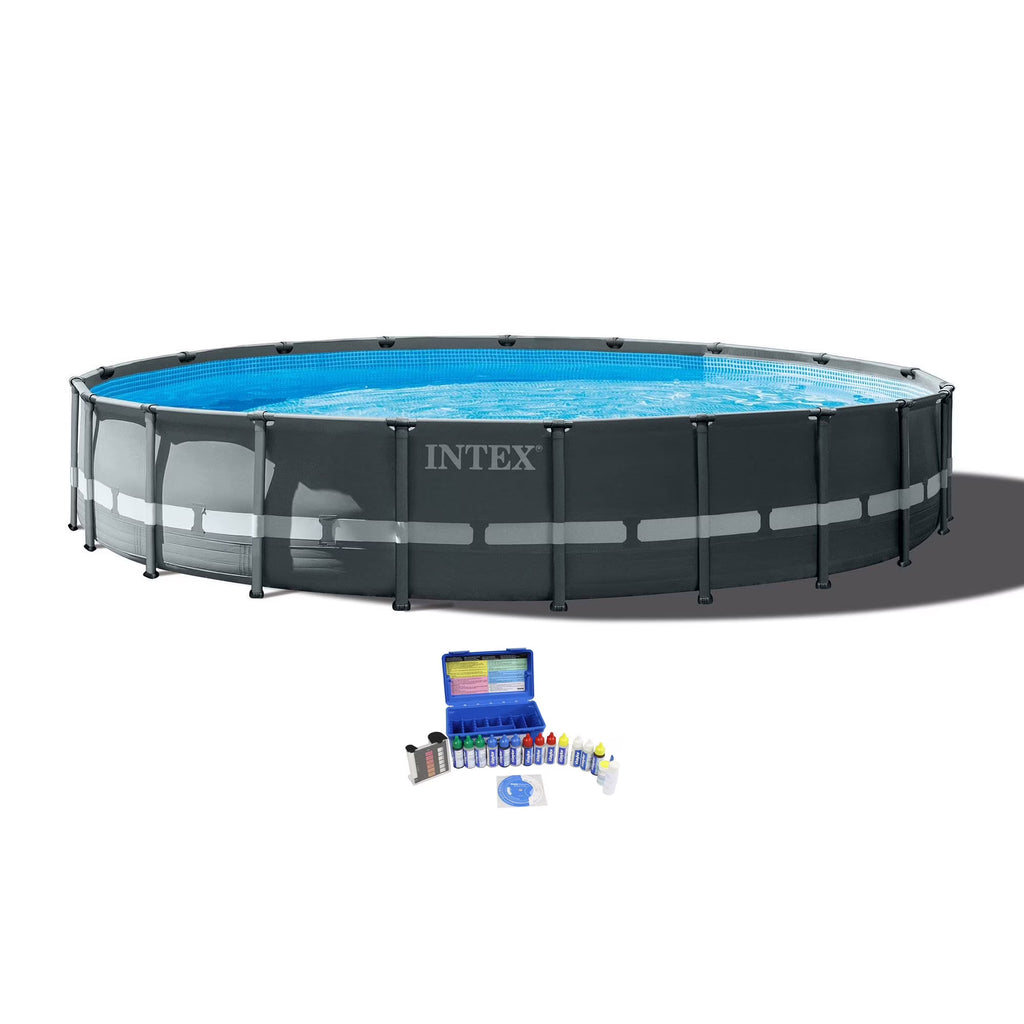20ft x 48in Round Frame Above Ground Pool Set W240