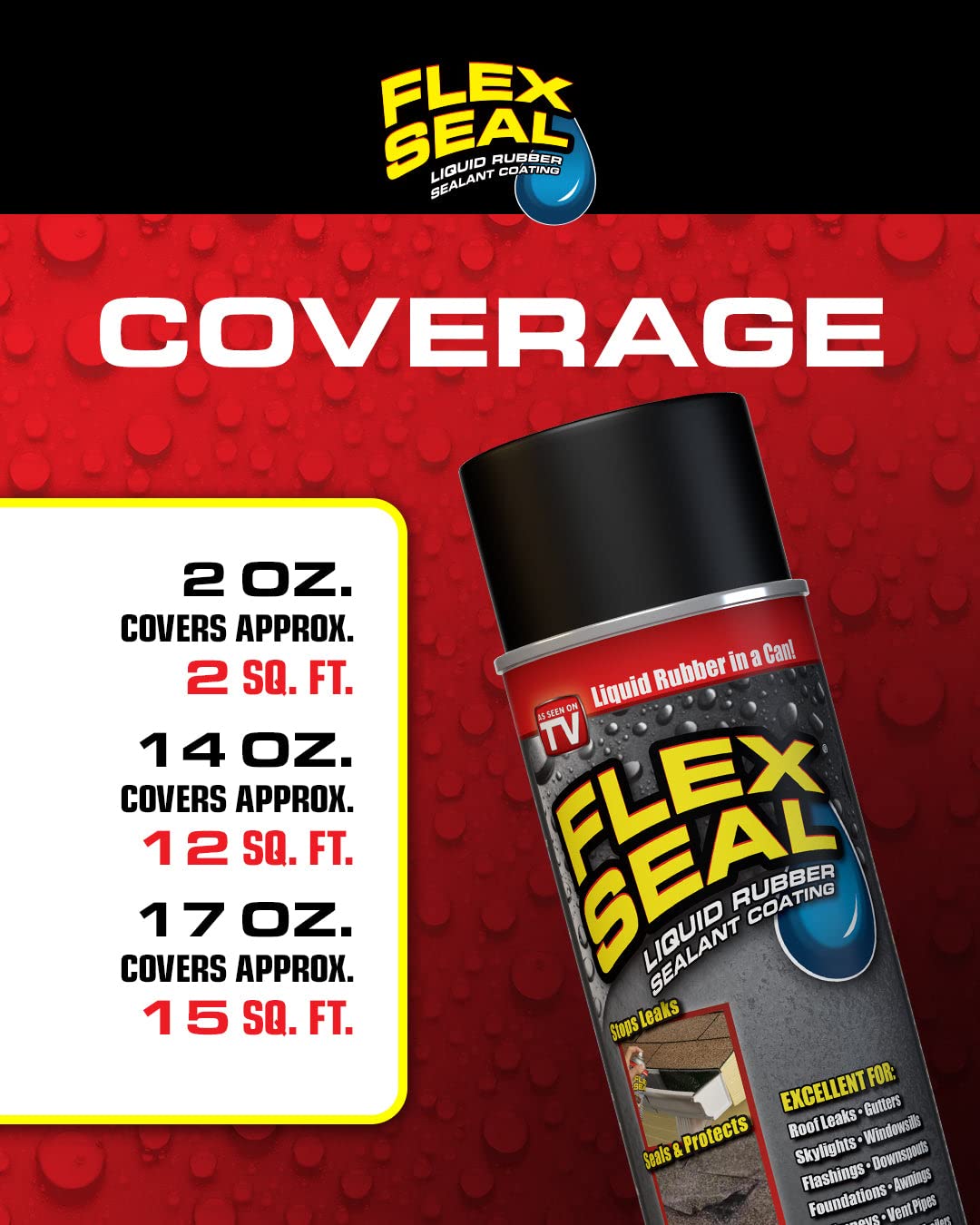 Black 14-oz Spray Rubber Sealant Coating (6 Pack) L7179