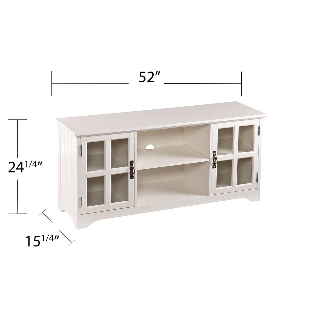 White Media Stand R336391