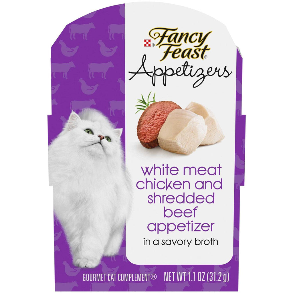 Grain-Free White Meat Chicken & Shredded Beef Wet Cat Food J5074