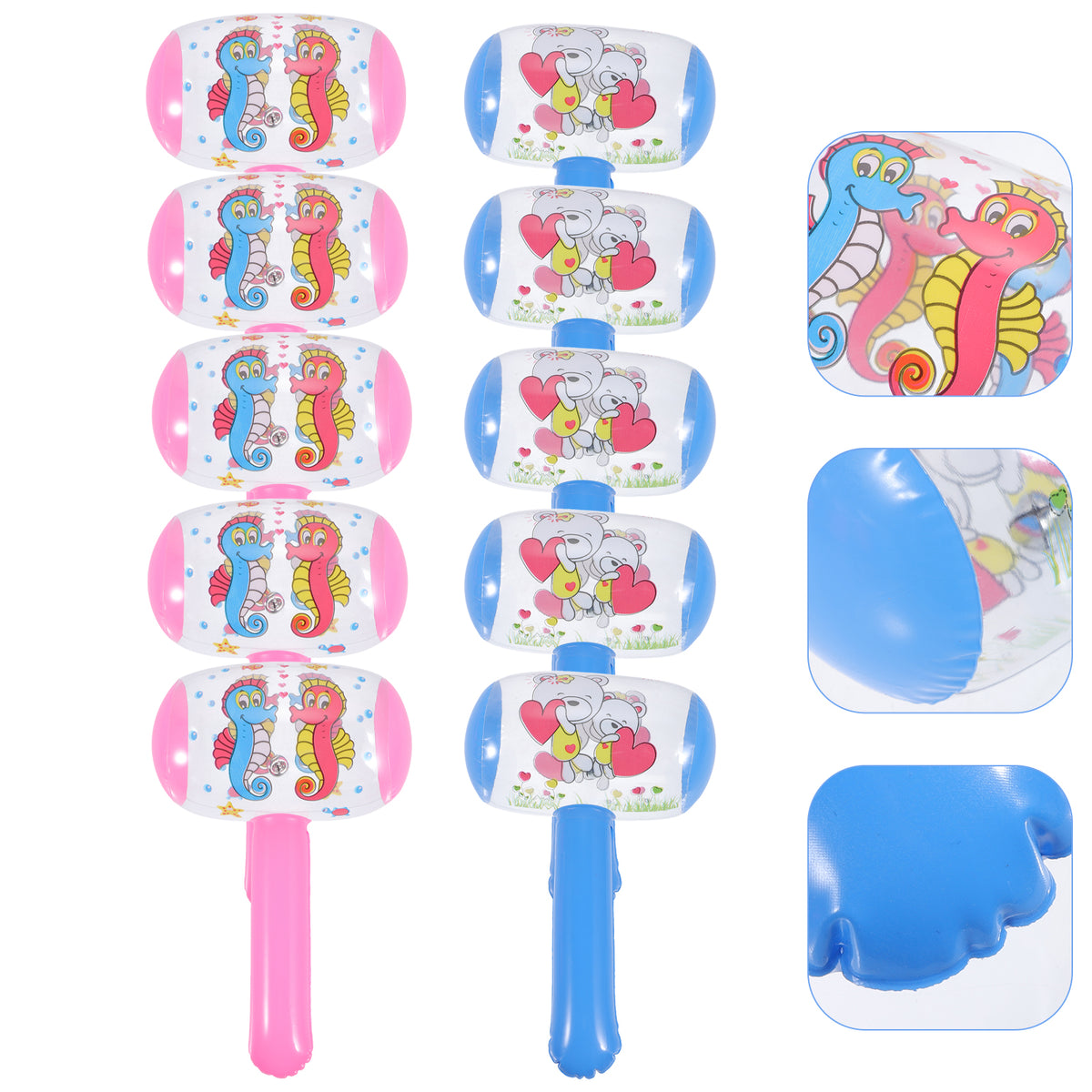 Cartoon Inflatable Hammer with Bell Fun Toys T726