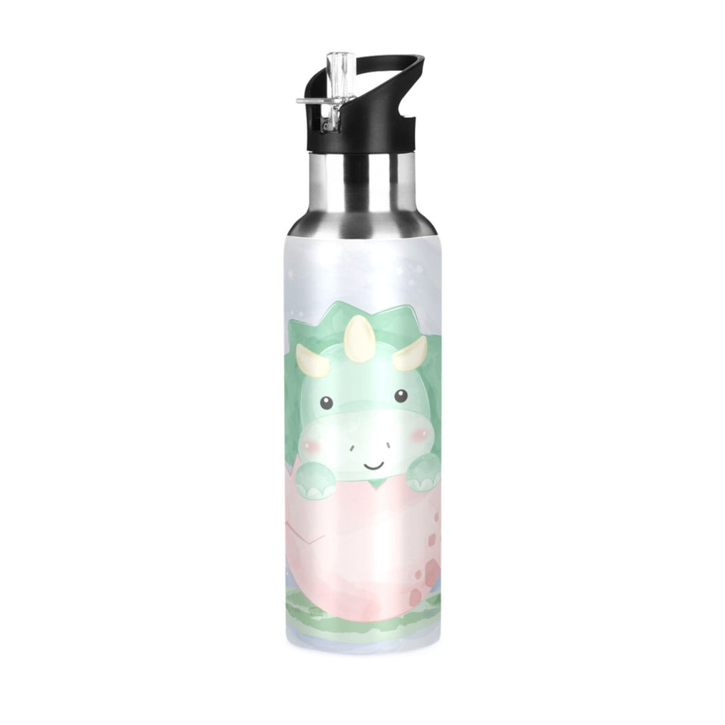 Stainless Steel Insulated Water Bottle with Straw Lid K1344