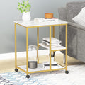 3-Tier Storage Cart with Wheels E945