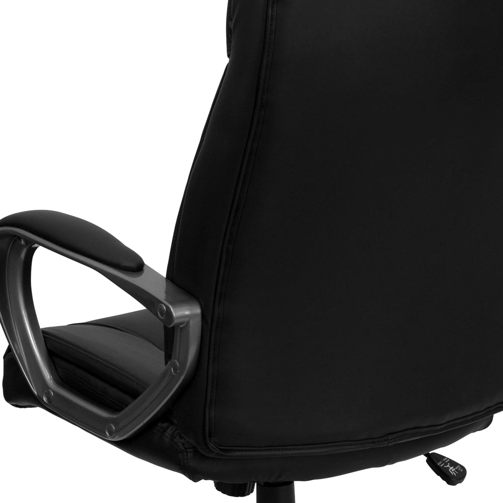 Black LeatherSoft Executive Swivel Office Chair S234164