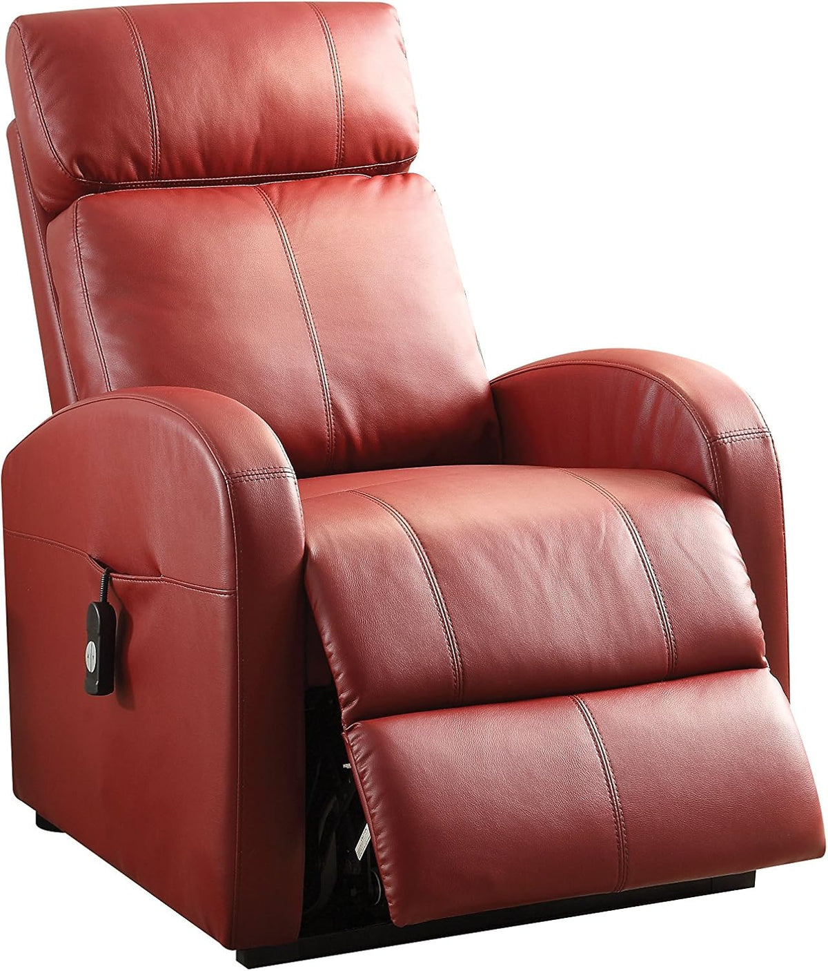 Dark Gray PU Recliner with Power Lift D50037