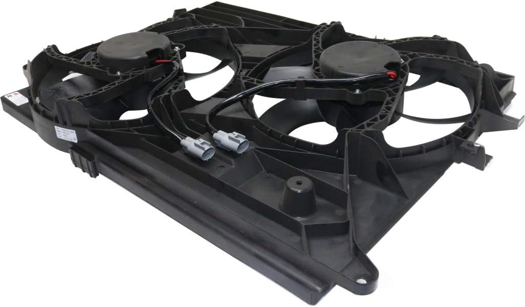 Cooling Fan Assembly for Radiator and A/C Condenser 2012 3.0L D44005