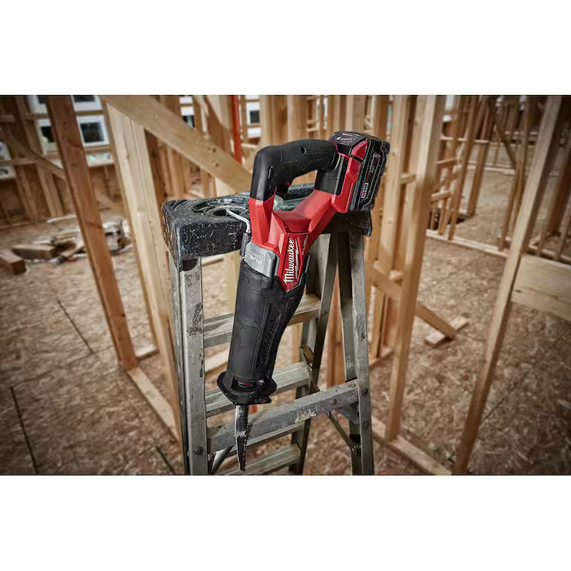 18-Volt Lithium-Ion Brushless Cordless Reciprocating Saw Kit with Hex Impact Driver C61836