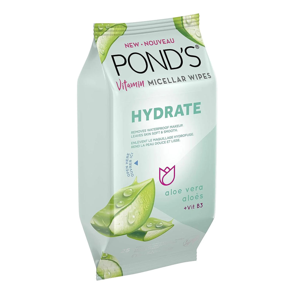 Aloe Vera Micellar Wipes 25 Wipes Y8068