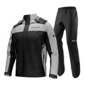 Waterproof Motorcycle Rain Suit Jacket and Pants with Storage Bag J45040