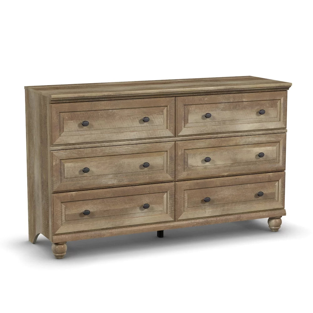 6 Drawer Lintel Oak Dresser G2894