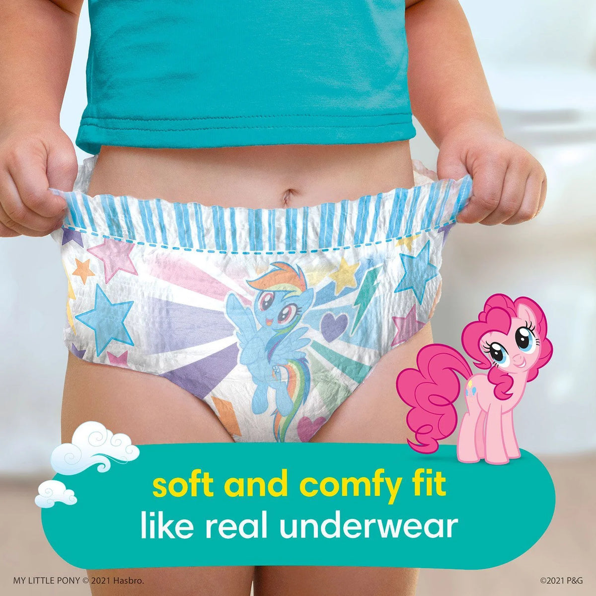 Training Pants Toddler Girls Size 2T-3T 140 Count V66268