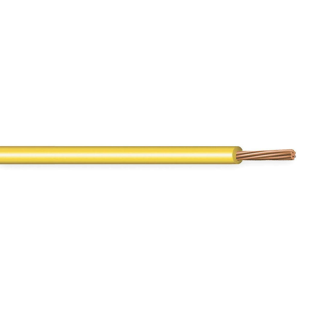 18 AWG 6 Amps Yellow Hookup Wire U293028