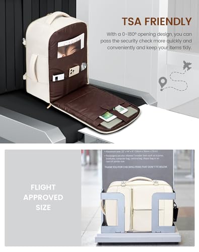 40L Waterproof Travel Backpack with 3 Packing Cubes Z256