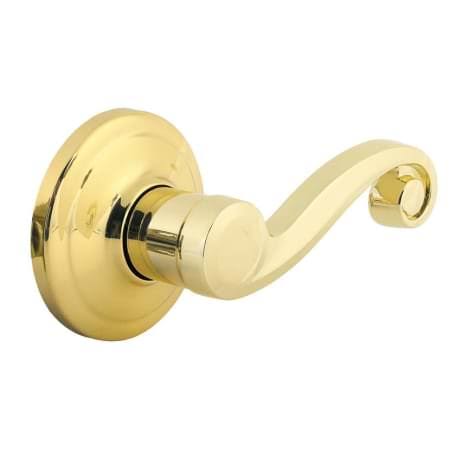 Bright Brass Left Hand Double Cylinder Handleset Trim Q716
