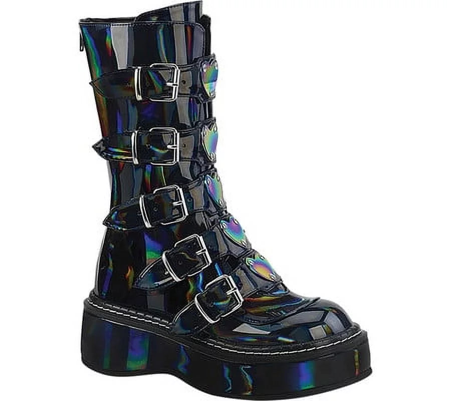 Women's Demonia Emily 330 Platform Mid Calf Boot U38015