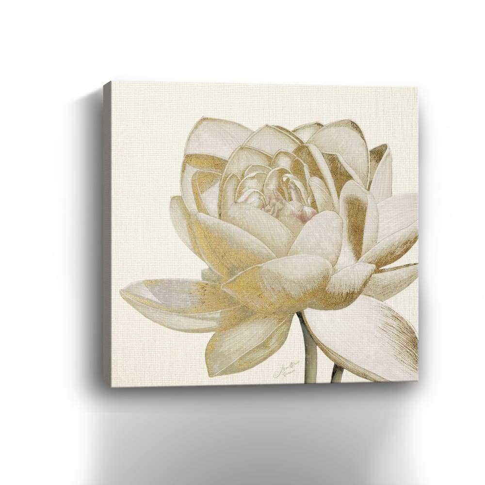 Vintage Lotus Cream II Canvas Giclee B323179