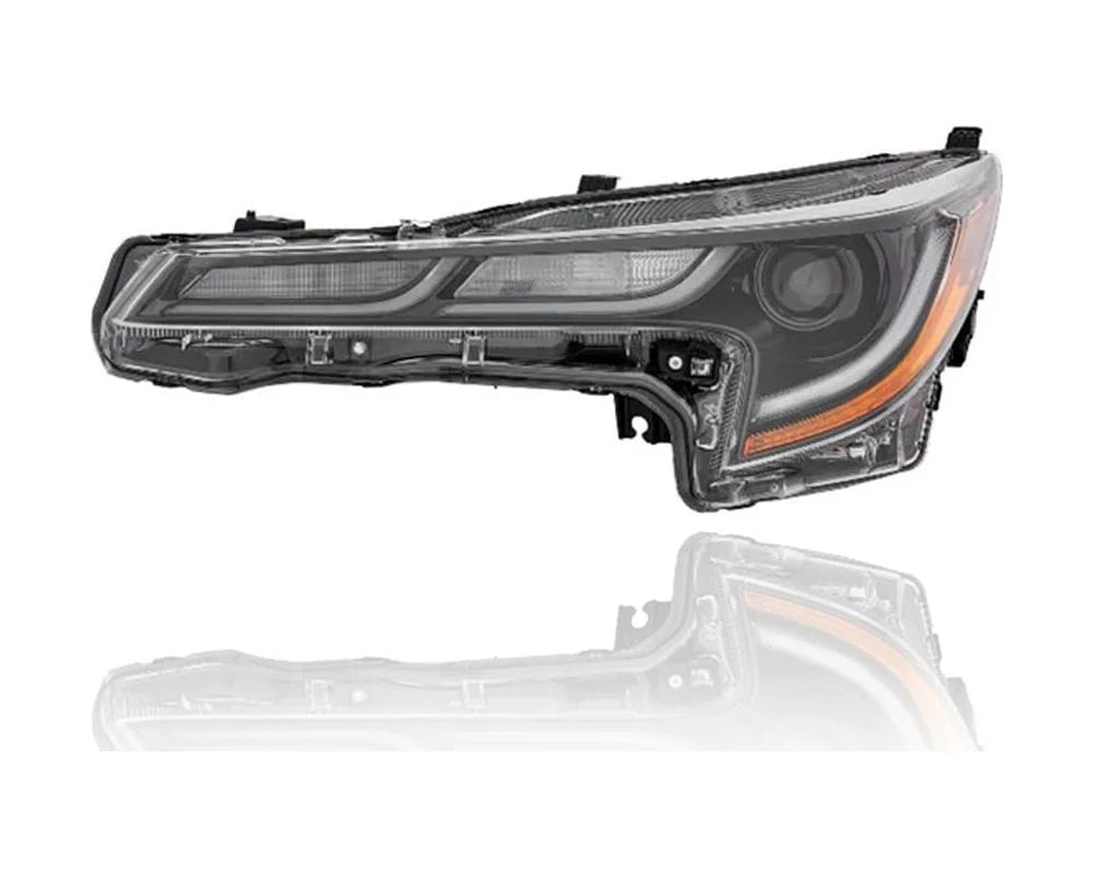 LED Black Headlight Assembly Pair for Toyota Corolla Sedan M5135