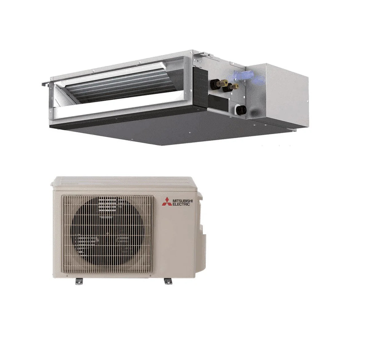 9000 BTU Horizontal Ducted Heating and Cooling Air Conditioning System H630