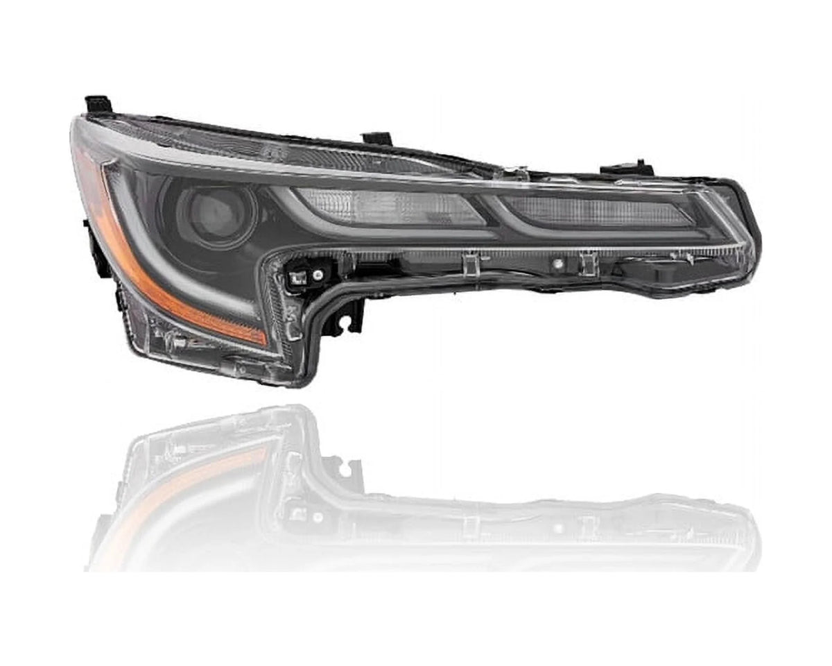 LED Black Headlight Assembly Pair for Toyota Corolla Sedan M5135