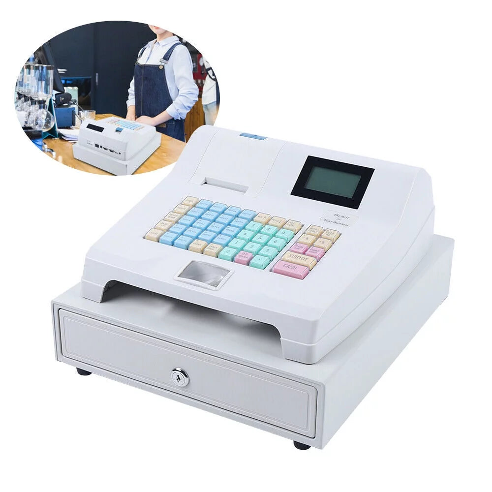 48 Keys LED Display Electronic Cash Register S8986