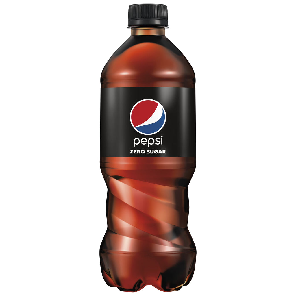 Zero Sugar Soda 20oz Bottles, Quantity of 16 D4566