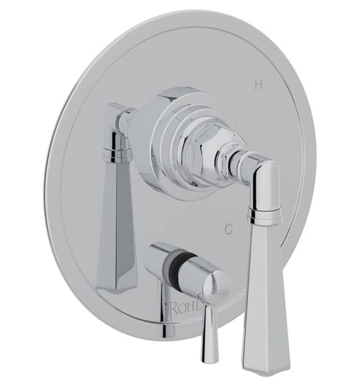 Tuscan Brass Pressure Balance Trim with Diverter Y481710