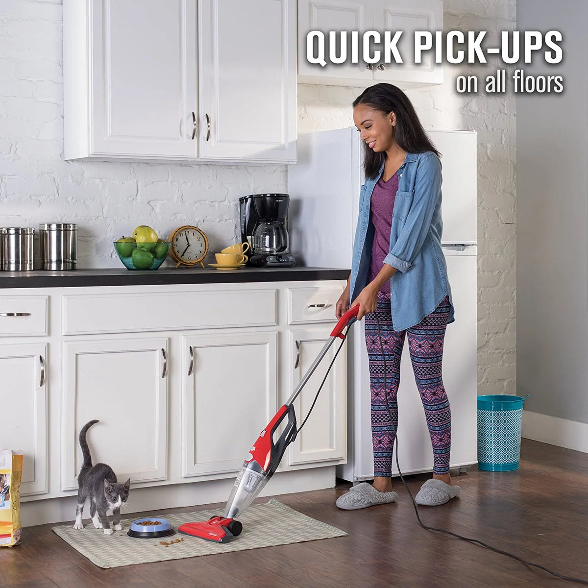 2-in-1 Corded Stick Vacuum Cleaner O4000